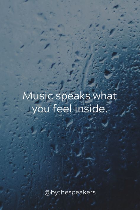 What Is Music To You, Music Speaks Quotes, Listening To Music Mood, Music Prompts, Listening To Music Quotes, Feel Music, Music Quotes Deep, Musical Quotes, Chill Quotes