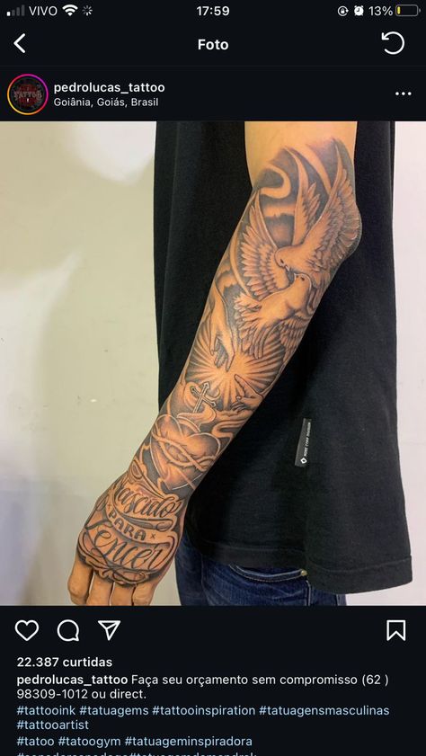 Quarter Sleeve Tattoos For Women, Arm Tattoo Men Forearm, Tattoo Men Forearm, Feather Tattoo For Men, Upper Arm Tattoos For Guys, Arm Tattoo Men, Cloud Tattoo Sleeve, Arm Tattoos Black, Arm Tattoos For Guys Forearm