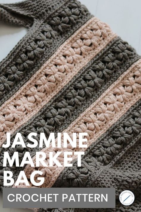 A beautiful crochet market bag pattern #crochet #market bag V Stitch Market Bag, Simple Crochet Basket Pattern Free, Crocheted Market Bag Patterns Free, Cotton Crochet Bags Free Pattern, Crochet Bag Bottom Pattern, Crochet Farmers Market Bag, Free Crochet Patterns Bag, Crochet Hobo Bag Free Pattern, Market Bag Crochet Pattern Free