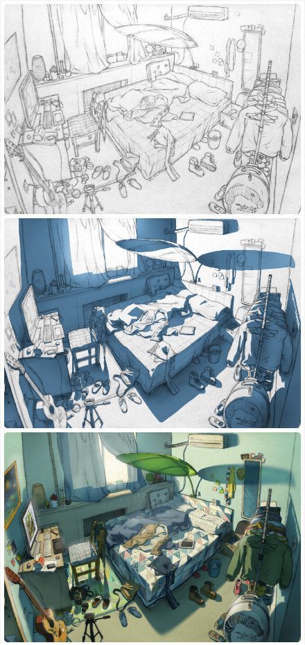 Perspective Drawing Lessons, Bg Design, Perspective Art, Background Drawing, Perspective Drawing, Concept Art Drawing, Digital Painting Tutorials, Environment Concept Art, Drawing Tutorials