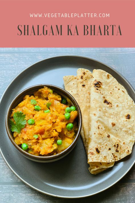 Shalgam Ka Bharta is Spiced Turnip Mash from Punjab. Turnip Mash, Vegetable Platter, Indian Food, Indian Food Recipes, Side Dish, Side Dishes, Ethnic Recipes, Quick Saves