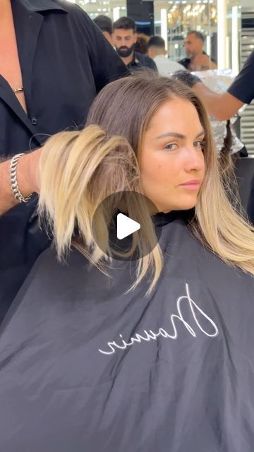 Stages Of Going Blonde From Dark Brown, Blonde To Brunette Transformation Brown, Blond Or Brunette, Blonde To Burnett, Blond To Brunette Transformation, Bronde Balayage Beige, Autumn Hair 2024, Going From Blonde To Light Brown, Face Framing Balayage Blonde