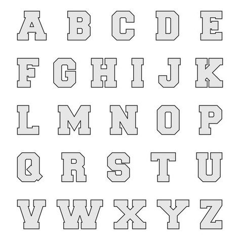 Block Letters Small Medium - 10 Free PDF Printables | Printablee Font #font fonts #fonts lettering font #letteringfont lettering fonts #letteringfonts 17.6 Stencil Letters Fonts, Blocky Font Alphabet, Bold Block Fonts Alphabet, Printable Block Letters, Bubble Fonts Alphabet Graffiti, Blocky Font, Block Letter Fonts, Abc Font, Letter Fonts