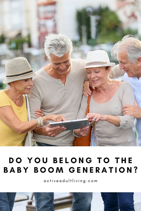 We all talk about the baby boomer generation and associate 55+ adults with this term. Yet most of us may not be sure how this generation came to be known by this label.    #babyboomer #retirementtips #seniorliving #activeadult #activelifestyle #seniorlifestyle #55plus Baby Boomer Generation, Baby Boomers Generation, Life Changing Decisions, Aging Population, Cruise Holidays, This Generation, All Talk, Baby Boom, Getting Back Together