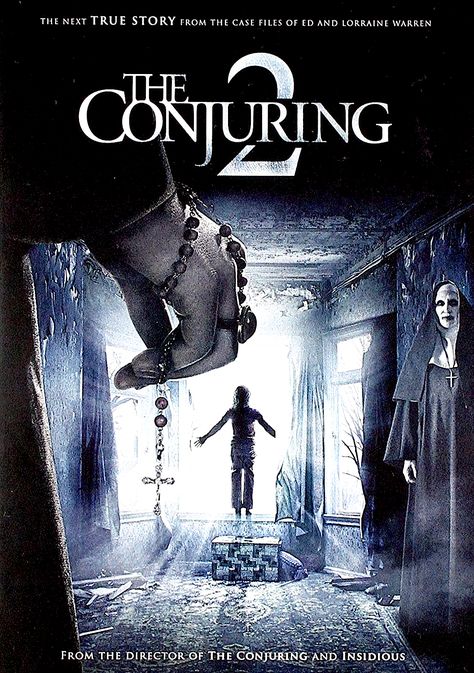 THE CONJURING 2 DVD (WARNER) Madison Wolfe, Franka Potente, Conjuring 2, Lorraine Warren, Patrick Wilson, Vera Farmiga, New Line Cinema, Blu Ray Movies, Paranormal Investigation