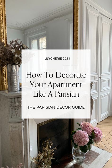 Paris Salon Decor, French Aesthetic Home Decor, Small French Apartment Decor, Parisian Inspired Apartment, Parisian Style Apartment Small Spaces, French Modern Apartment, French Aesthetic Decor, Apartments In Paris Aesthetic, Parisian Chic Apartment Decor