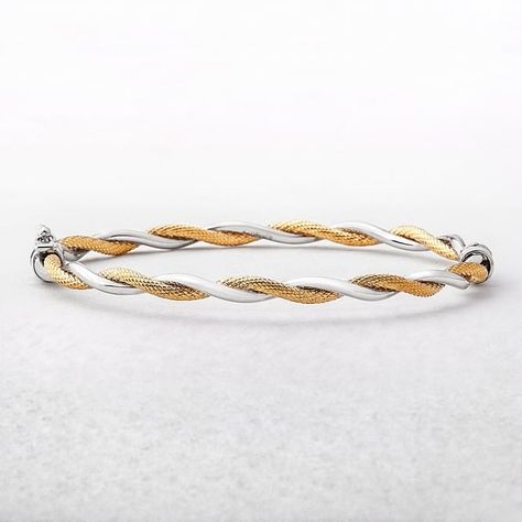 Two Tone Twist 9ct Fancy Bangle Yellow Gold Fine Twist 9ct Bangle #breretonjewellers #dublinjewellers #goldbracelets #luxurybracelets #twistbracelets Men's Ankle Bracelet, Twisted Bangle, Ankle Bracelet, Gold Christmas, Christmas Gifts For Her, Ankle Bracelets, Rose Gold Ring, Two Tone, Gold Rings