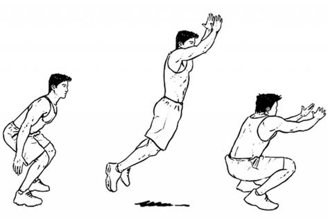 Long Jump Drawing at PaintingValley.com | Explore collection of Long Jump Drawing Cathelistic Workout, Begginers Yoga, Track Workout Training, Running Exercises, Jump Animation, Track Season, Jumping Poses, Jump Workout, Track Training