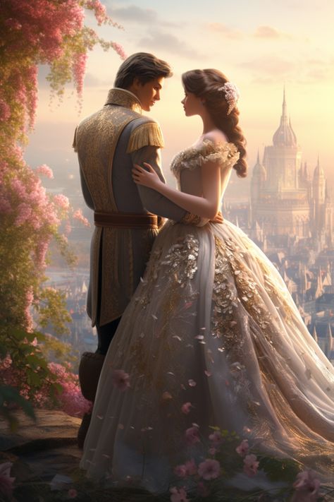 prince and princess #avatar #wallpaper #midjourney Royal Academia Aesthetic, Avatar Wallpaper, Romance Covers Art, Scene Aesthetic, Princess Fairytale, Princess Dance, Barbie Wedding Dress, Romance Covers, Fantasy Couples