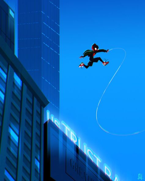 ✨kellye perdue✨ on Instagram: ““It’s a leap of faith.” 🕷 #spiderman #intothespiderverse #illustration #fanart #digital #art #comics #milesmorales” A Leap Of Faith Spiderman, Leap Of Faith Spiderman, It's A Leap Of Faith, Spiderman And Venom, Spider Man Into The Spiderverse, Holding Out For A Hero, Spiderman Into The Spiderverse, Symbiote Spiderman, Miles Morales Spider Man