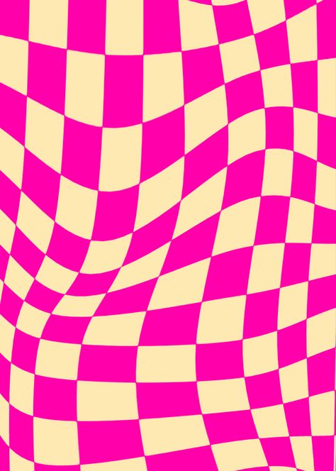 Checkerboard Wallpaper, Checkerboard Background, Warped Checkerboard, Preppy Wallpaper, Screen Saver, Collage Wall, Iphone Background Wallpaper, Art Collage Wall, Hijab Tutorial