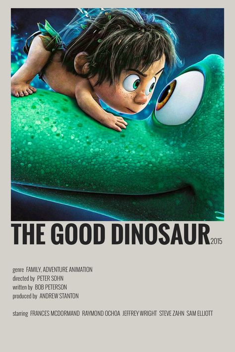 The Good Dinosaur Movie Poster, A Good Dinosaur, The Good Dinosaur Poster, Movie Posters Animation, Minimalist Movie Posters Disney, Animated Movies Poster, Disney Movies Posters, Wall E Poster, Animation Movie Poster