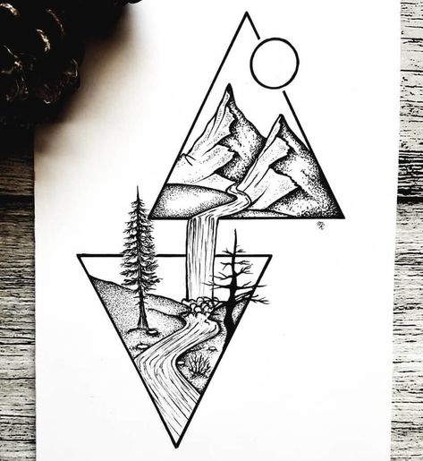 심플한 그림, Illustration Kunst, Geometric Tattoos, Art Sketches Doodles, Neck Tattoos, Doodle Art Drawing, Art Sketches Pencil, Music Tattoos, Ink Drawings