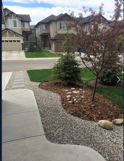 Front Yard Flowers, Lush Landscaping, Pathway Landscaping, Stone Landscaping, Small Front Yard Landscaping, Small Front Yard, Driveway Landscaping, Front Landscaping, Sprinklers