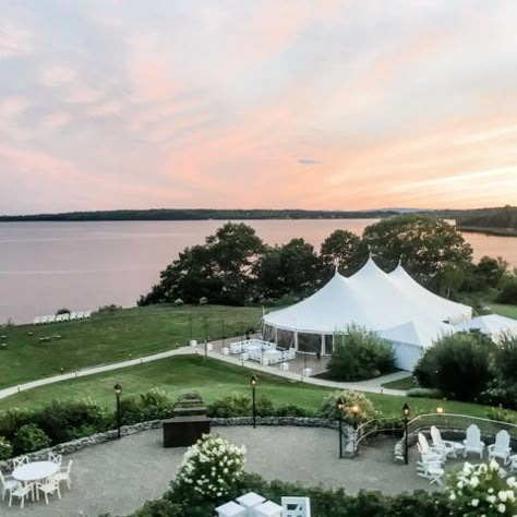 Nantucket Wedding Venues, Ocean Wedding Venue, Beach Wedding New England, Newport Beach Country Club Wedding, Regatta Place Newport Wedding, Samoset Resort Maine Wedding, Coastal Weddings, Wedding Ocean, Bridal Era