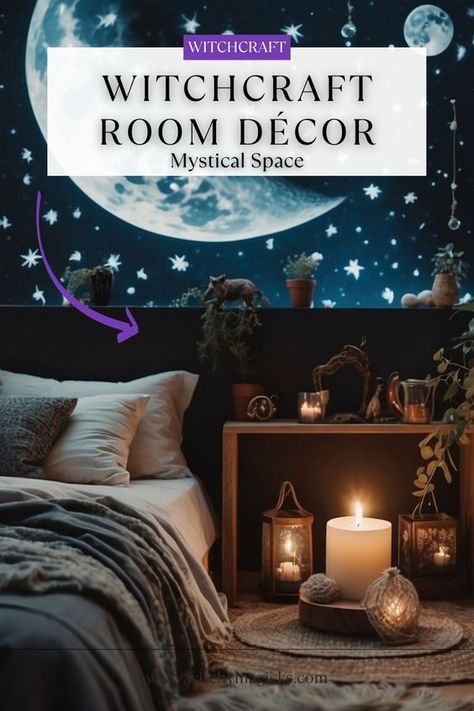 Who says your room can’t reflect the mystical allure that you’re drawn to in books and movies? Explore enchanting ideas to transform your room into a magical sanctuary, complete with mystical elements and spellbinding aesthetics.

#WitchcraftDecor #MysticalSpace #MagicalSanctuary #EnchantingInteriors #WitchyVibes #RoomTransformation #MysticalAesthetics #WitchyHomeDecor Witchcraft Room, Tarot Room, Mystical Elements, Witchcraft Symbols, Witchy House, Witchcraft Decor, Books And Movies, Wiccan Decor, Green Witchcraft