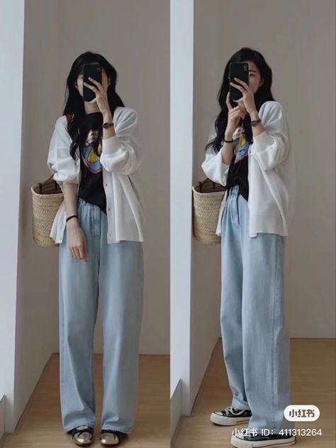 #fashion #chinesestreetfashion #outfits #outfitideas Chinese Casual Outfits Women, Douyin Fashion Summer, Chinese Casual Outfits, Chinese Outfits Street Style, Chinese Fashion Casual, Outfit Taehyung, Chinese Outfits Fashion, Douyin Outfits, Douyin Fashion