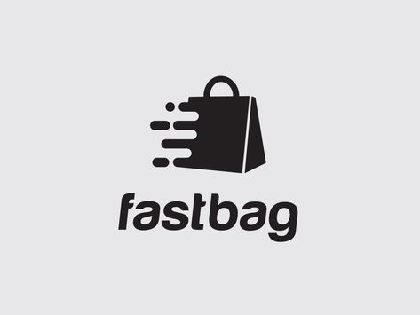 Fast bag logo by zaqilogo Logo Bag Design Ideas, Bag Logo Design Ideas, Bag Logo Ideas, Bag Logo Design, Sdg 5, Bag Logo, Cd Crafts, Vi Design, Dark Nature Aesthetic