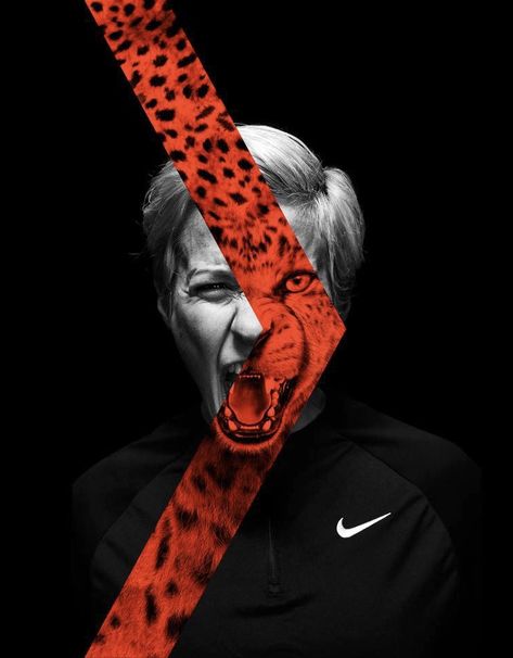 Nike Campaign, Teaser Campaign, Sports Campaign, Nike Poster, Nike Ad, Sports Advertising, Campaign Photography, Megan Rapinoe, Brand Campaign