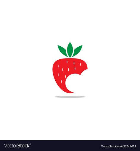 Strawberry Logo Design Ideas, Future Relationship Quotes, Twitter Relationship Quotes, Strawberry Logo Design, Relationship Quotes Twitter, Fruits Logo, Strawberry Logo, Fruit Logo Design Ideas, Strawberry Vector