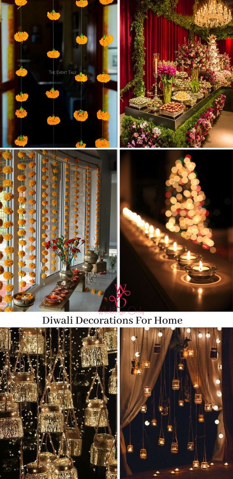 Diwali Outdoor Decor, Diwali Party Decorations Outdoor, Dashain Decoration Ideas, Backyard Diwali Decor, Diwali Decorations At Home Outdoor, Diwali Party Home Decor, Diwali Party Decorations Ideas, Diwali Decorations At Home Lights Balcony, Diwali Temple Decoration