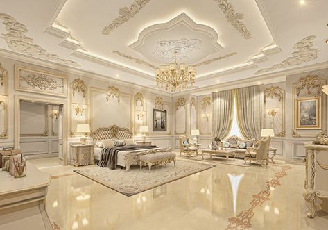 بيوت ملكية, Mansion Bedroom, Luxury Mansions Interior, Classic Villa, Luxury House Interior Design, Mansion Interior, Dream House Rooms, Mansions Luxury, Elegant Bedroom