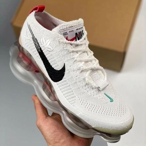 #nike #airmax #scorpion Air Max Scorpion, Red Air Max, Nike Air Max 97 White, Black Nike Air Max, Nike Air Max White, Air Max Shoes, Nike Shoes Air Max, Dunks Nike, Mens Nike Shoes