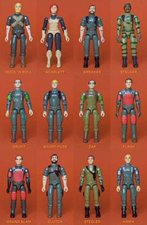 GI Joe OG13 - actionfigureinsider.com Gi Joe Action Figures, 1980s Toys, Cobra Commander, Gi Joe Cobra, Childhood Toys, American Heroes, Toy Soldiers, Retro Toys, Classic Toys