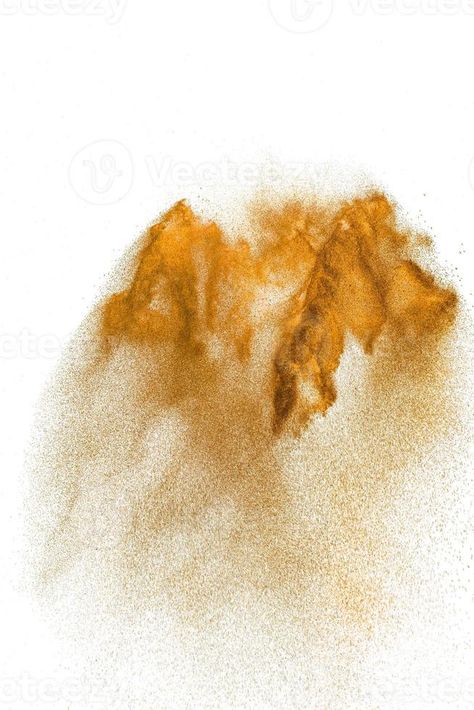 Brown sand explosion isolated on white background. Abstract sand cloud backdrop. Cloud Backdrop, Brown Sand, Sand Cloud, Background Abstract, Vector Clipart, Free Stock Photos, White Background, Royalty Free Stock Photos, Clip Art