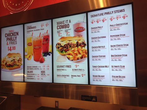 Led Menu Board Design, Digital Menu Boards Restaurants, Menu Display Ideas, Digital Menu Board Design, Digital Menu Design, Cafe Menu Boards, Menu Board Design, Mcdonald Menu, Menu Display