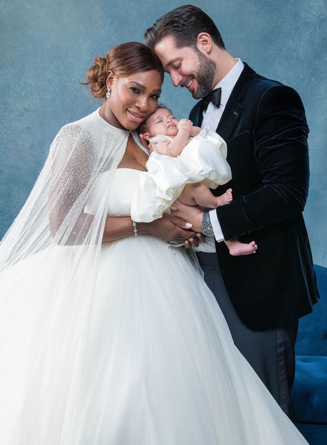 Serena Williams and her husband Alexis Ohanian. An absolutely gorgeous family #bride & #groom #weddinginspiration Serena Williams Wedding, Serena Williams Husband, Racial Couples, Celebrity Wedding Hair, Alexis Ohanian, Black Brides, Loving Couples, Interracial Couple, Baby Daughter