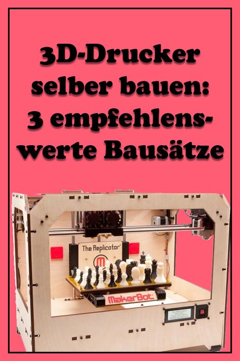 Dank eines DIY-Bausatzes können Sie sich einen 3D-Drucker auch selber bauen. Die 3 empfehlenswertesten Bausätze finden Sie in diesem Praxistipp. #3ddrucker #diy #handwerk #selberbauen #doityourself #handwerk #bastler #aneta8 #bausatz Build A 3d Printer, Built In Computer Desk, Build A Pc, Computer Build, Diy Cnc, Custom Pc, 3d Printing Projects, Electronics Projects Diy, Electronics Projects