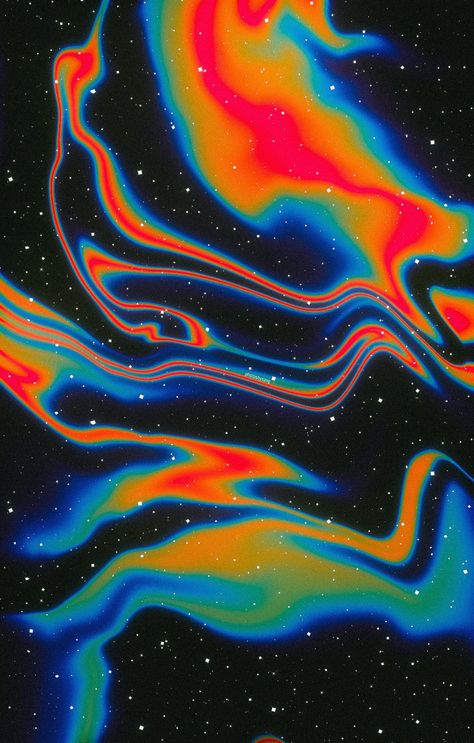 Ios 16 Wallpapers, Abstract Art Projects, Trippy Artwork, Space Universe, Cosmic Art, Cool Backgrounds Wallpapers, Rainbow Aesthetic, Ios 16, Apple Watch Wallpaper