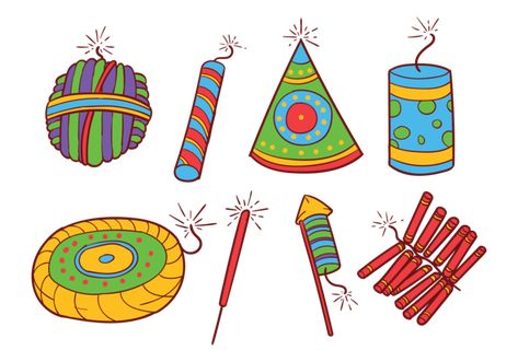 Diwali Fire Crackers Icons Vector Diwali Sky Crackers, Sky Crackers, Diwali Doodle, Diwali Sky, Diwali Illustration, Happy Diwali Cards, Diwali Png, Diwali For Kids, Diwali Painting