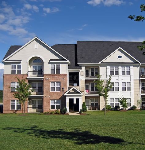 Apartment Building Facade 2. Facade of an upscale suburban apartment building , #Aff, #Facade, #Apartment, #Building, #apartment, #building #ad Facade Apartment Building, Suburban Apartment, Facade Apartment, Apartment Outside, Apartment Building Exterior, Building Apartment, Apartment Exterior, Cute Apartment, Building Facade