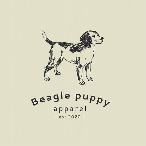 Farmhouse Branding, Dog Texts, Dog Logo Design, Dog Beagle, Business Branding Inspiration, Boutique Business, Japanese Logo, Dog Business, Dog Logo