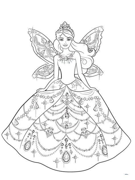 Barbie Fairy coloring pages. Download and print Barbie Fairy coloring pages Fairy Colouring Pages, Barbie Colouring, Lucy Movie, Transparent Wings, Disney Coloring Sheets, Elsa Coloring Pages, Barbie Fairy, Disney Princess Colors, Barbie Drawing