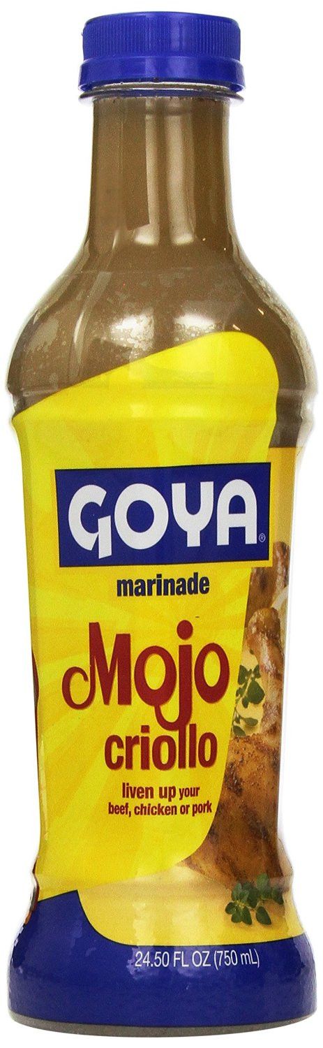 A tangy blend of orange and lemon juices, accented with garlic and spices. Marinade in a deep dish, the longer the better, then cook as you usually would. - Net wt. 24 fl. oz. - Spanish and Latin mari Mojo Criollo, Whole Roast Chicken Recipe, Citrus Marinade, Beef Marinade, Moist Chicken, Cuban Cuisine, Whole Roasted Chicken, Roast Chicken Recipes, Hispanic Food