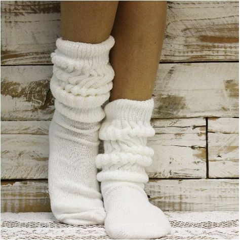 Slouch socks women Hooters | best quality HOOTERS socks 80's 90's | thick cotton slouchy socks women – Catherine Cole Atelier Scrunchy Socks, La Gear Sneakers, Slouch Socks, Sock Outfits, Lace Socks, Foot Jewelry, Winter Aesthetic, Designer Socks, Cotton Socks