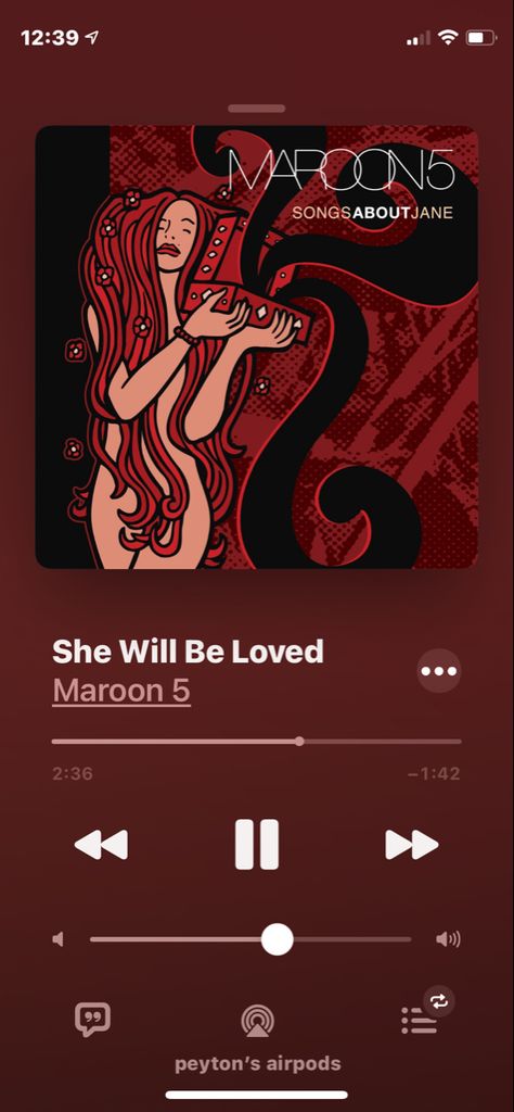 Sunday Morning Maroon 5, Songs About Jane, She Will Be Loved, Song Time, Maroon 5, Stevie Wonder, Song Playlist, Sunday Morning, Apple Music