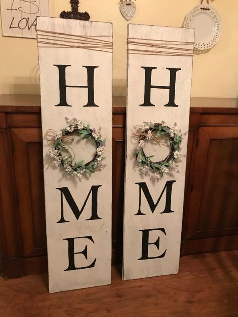 Cute Porch, Home Porch Sign, Holiday Wood Sign, Porch Welcome Sign, Diy Porch, Diy Dollar Tree Decor, Dollar Tree Decor, Home Porch, Porch Sign