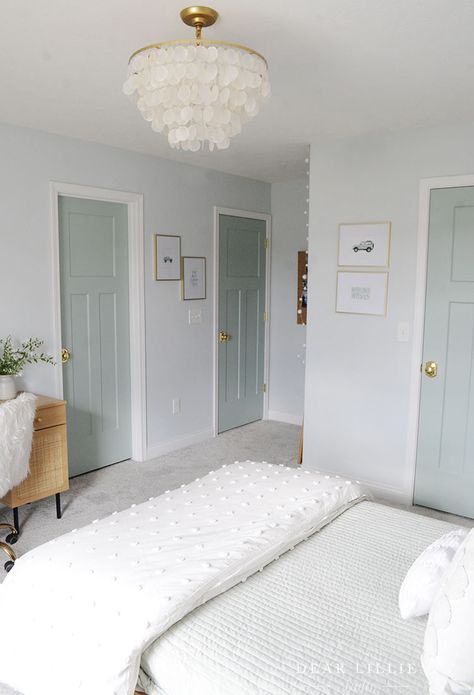 Coastal Teen Bedroom for Lillie - Dear Lillie Studio Colorful Teen Girl Bedroom, Teen Coastal Bedroom, Beach Teen Bedroom, Bedroom Mint Green, Blue And Green Room, Beachy Teen Bedroom, Coastal Teen Bedroom, Teen Room Colors, Teal And White Bedroom