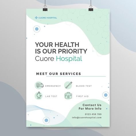 Products Flyer, Medical Poster, Medical Business Card, Product Flyer, Medical Posters, Medical Business, Dm Design, Graphic Design Brochure, Medical Products