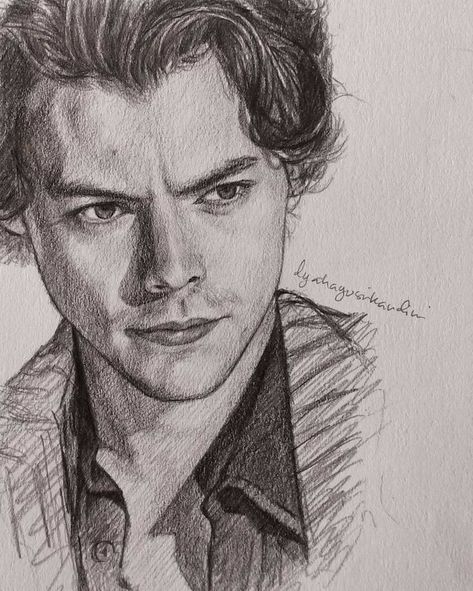 Soulmate Reading, One Direction Drawings, One Direction Art, Harry Styles Drawing, Soulmate Sketch, A Soulmate, Animation Art Sketches, Sketchbook Drawings, Art Sketches Pencil