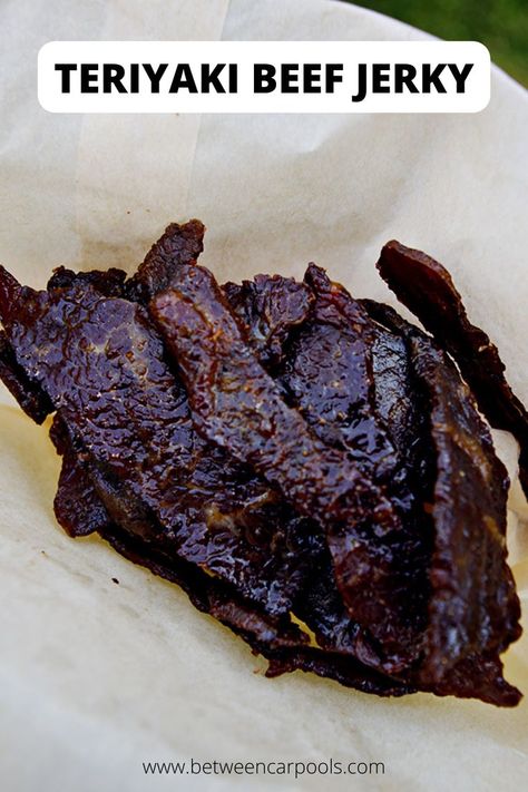 Love beef jerky? It’s easy to make your own at home. Making your own beef jerky with no special equipment is simpler than you think. #kosher #beefjerkey #food #travelfoodideas #recipe #meat Food Recipes For Dinner Beef, Dinner Ideas With Beef, Smoker Jerky Recipes, Jerky Seasoning Recipe, Easy Beef Jerky, Teriyaki Beef Jerky Recipe, Recipes For Dinner Beef, Summer Food Recipes, Instant Pot Beef Recipes