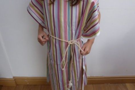 No Sew Nativity Costumes, Inn Keeper Costume Nativity, Shepard Costume Diy Kid, Shepherd Costume For Kids, Shepherds Costume, Shepard Costume, Mary And Joseph Costumes, Innkeeper Costume, Shepherd Nativity