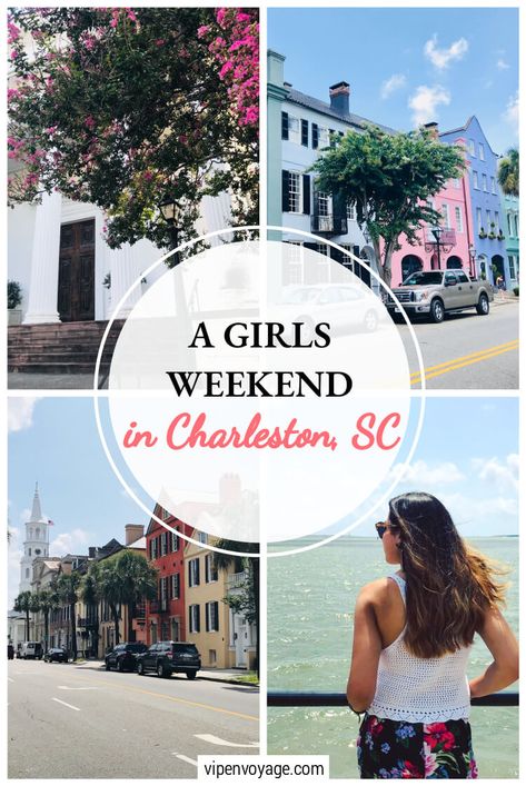 A Girls Weekend in Charleston, South Carolina ~ Vip en Voyage Weekend In Charleston Sc, Charleston Vacation, Isle Of Palms, Folly Beach, The Perfect Girl, Freaking Awesome, Charleston South Carolina, Girls Weekend, United States Travel