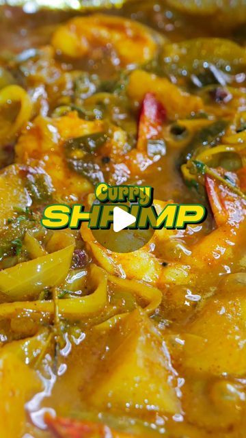 Curry Shrimp Recipe Jamaican, Curry Shrimp Jamaican, Shrimp Curry Recipe, Shrimp Curry, Jamaican Curry, Jamaican Dishes, Prawn Curry, Shrimp Dinner, Full Recipes