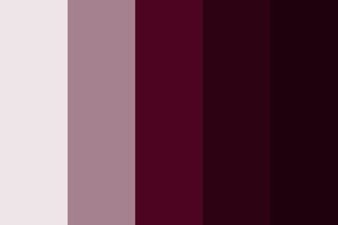 dark femininity Color Pallets For Characters, Color Palette Villain, Dark Feminine Colour Palette, Emo Color Palette, Dark Pink Color Palette, Dark Color Palettes, Dark Feminine Color Palette, Vampire Color Palette, Grunge Color Palette