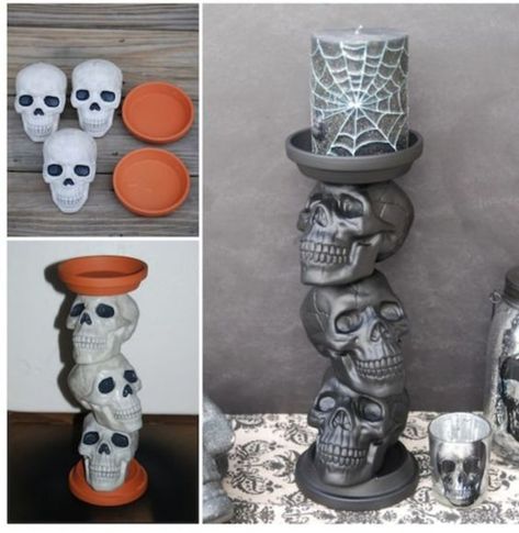 Haunted House Table Centerpiece, Store Halloween Decorations, Dollar Store Halloween Decorations, Easy Diy Halloween Decorations, Halloween Fest, Dollar Tree Halloween, Homemade Halloween Decorations, 2023 Halloween, Creepy Halloween Decorations